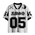Japanese Retro Mesh Jersey for Daily Casual Wear