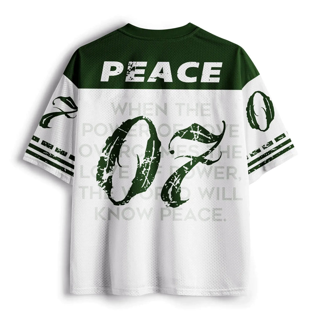Kyoto-Lion Love Over Power Mesh Jersey
