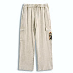 Kyoto-Lion Samurai Frog Training Washed Utility Sweatpants