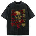 Japanese vintage skull t-shirt for daily wear