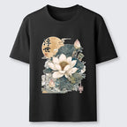 Kyoto-Lion Ukiyo Lotus Frog Classic T-Shirt