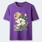 Kyoto-Lion Ukiyo Lotus Frog Classic T-Shirt
