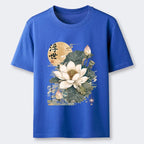 Kyoto-Lion Ukiyo Lotus Frog Classic T-Shirt