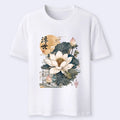 Kyoto-Lion Ukiyo Lotus Frog Classic T-Shirt