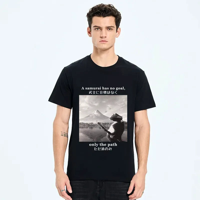 Vintage Ukiyo-e Cat Tee Gift Idea