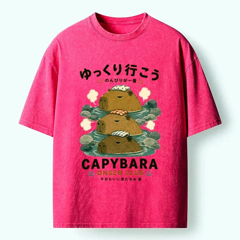 Kyoto lion slow vibes tee