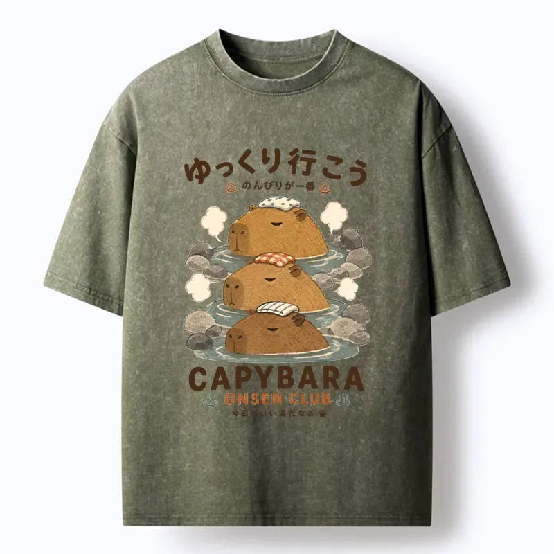 Japanese vintage washed t-shirt