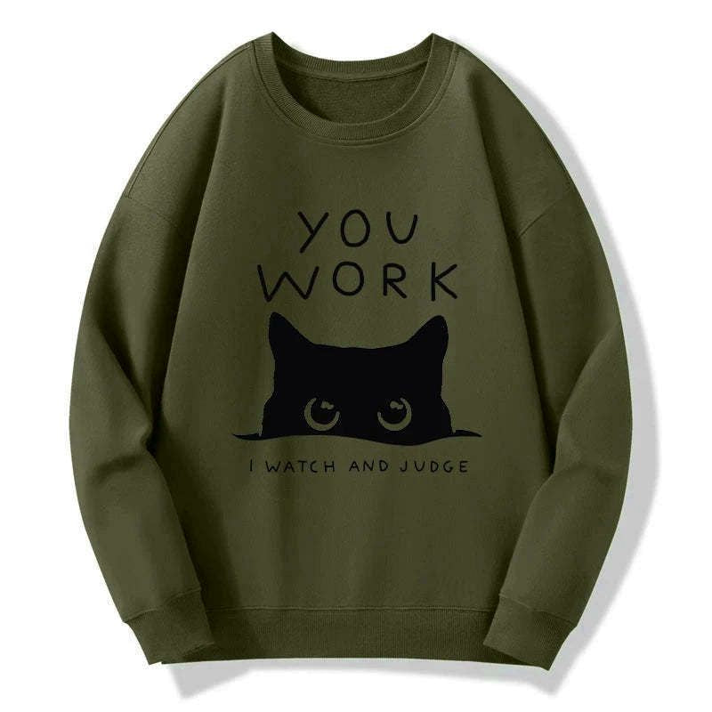 japanese vintage cat sweatshirt best seller
