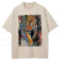 Funny Tiger T-Shirt Gift for Her