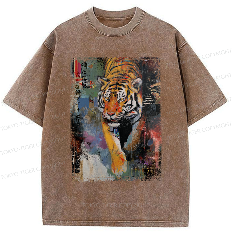 Japanese Tiger Tee for Streetwear