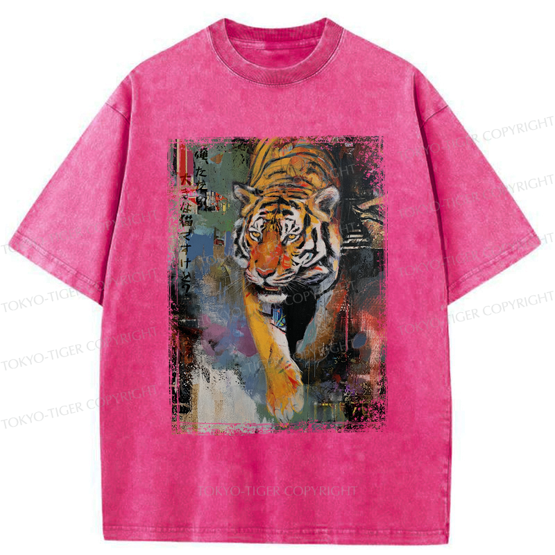 Japanese Tiger Tee for Streetwear