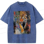 Washed Tiger T-Shirt on Sale