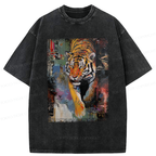 Washed Tiger T-Shirt on Sale
