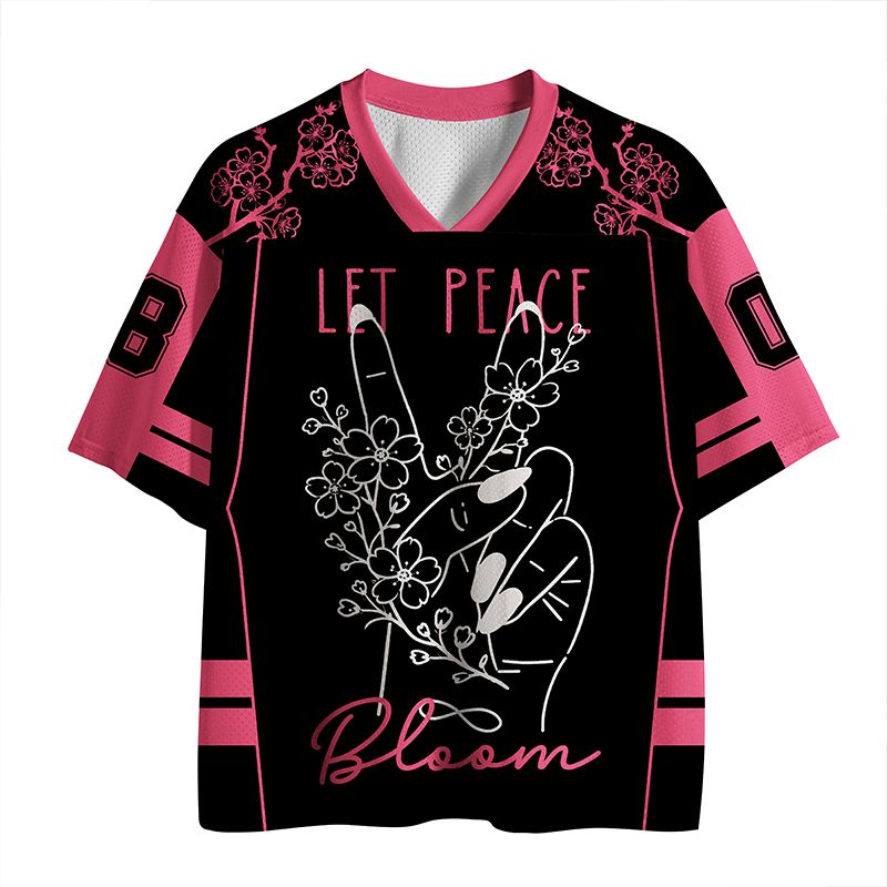 Breathable Mesh Jersey for Daily Casual