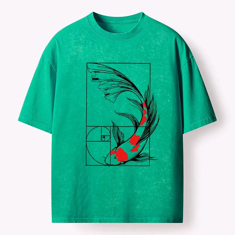 Comfortable Japanese Koi T-Shirt for Daily Wear