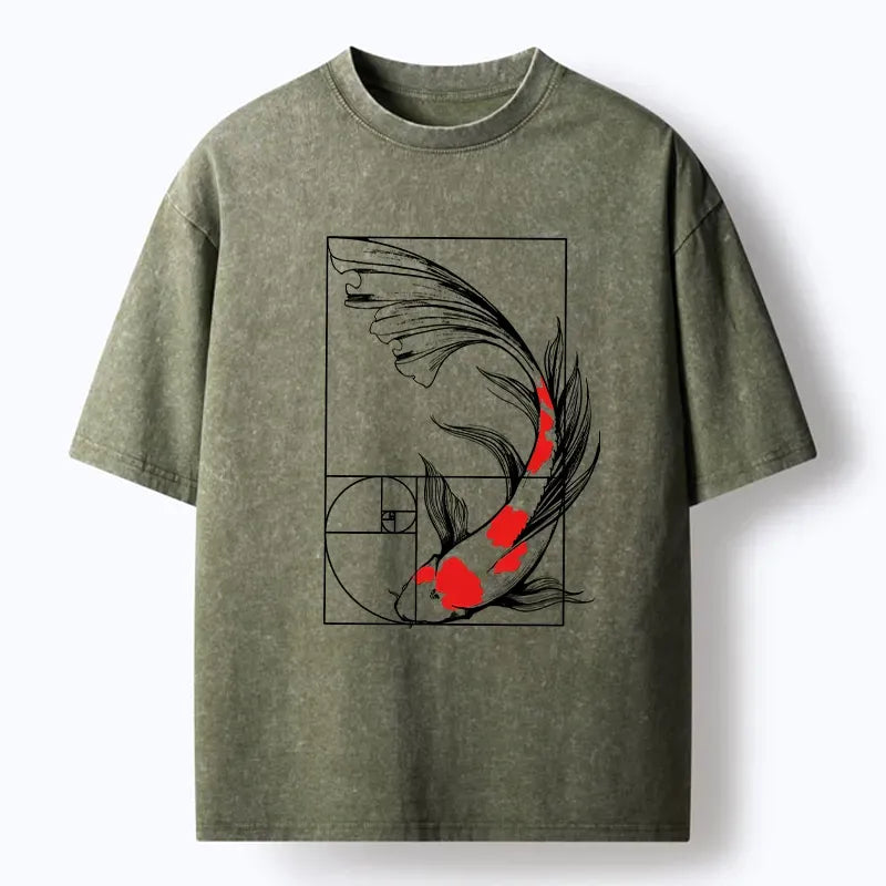 Comfortable Japanese Koi T-Shirt for Daily Wear