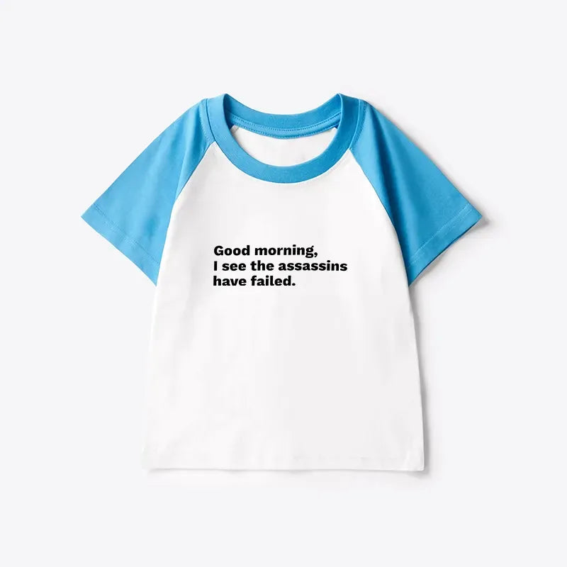 Kyoto Lion Assassins Failed Morning Quote Funny T-Shirt