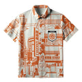 Premium Japanese Kyoto Lion Button-up Shirt Gift Idea