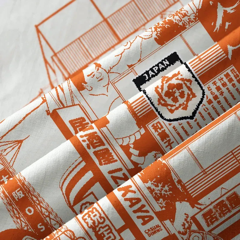 Traditional Japanese Izakaya Shirt with Free Shipping