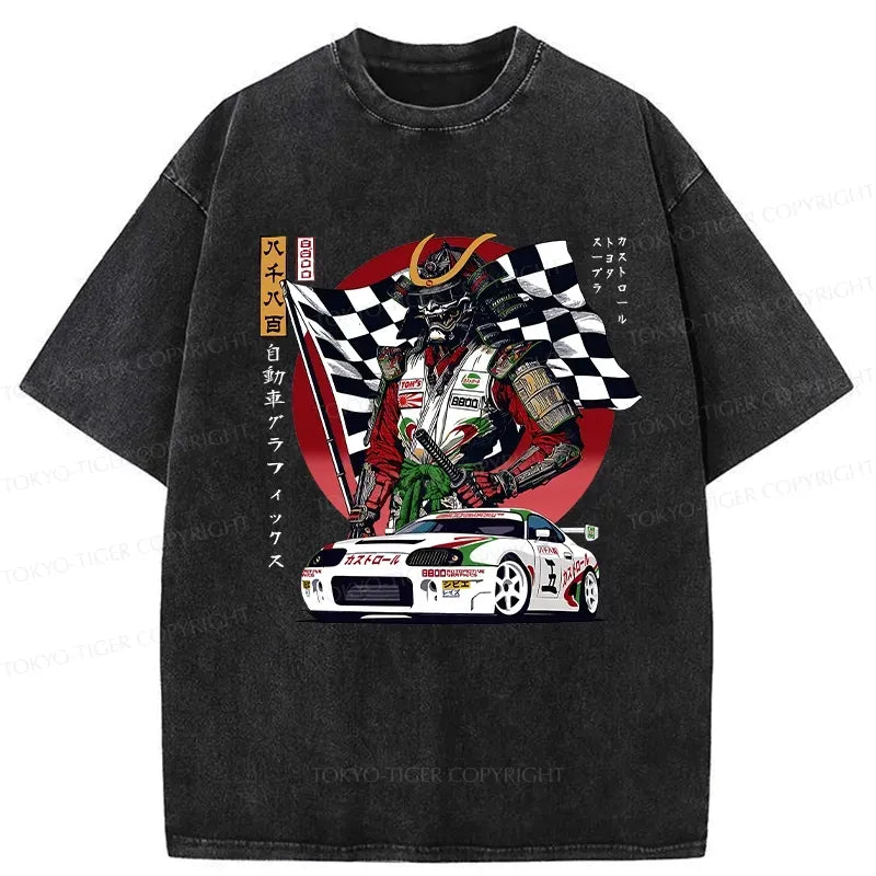 Japanese Samurai T-Shirt for Streetwear