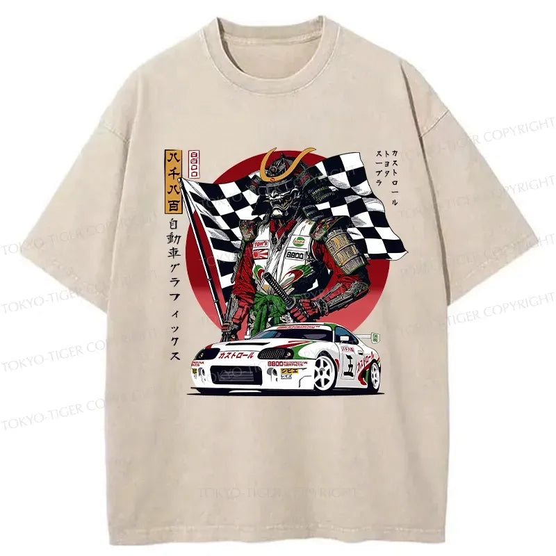 Japanese Samurai T-Shirt for Streetwear