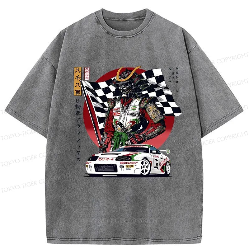 Japanese Samurai T-Shirt for Streetwear