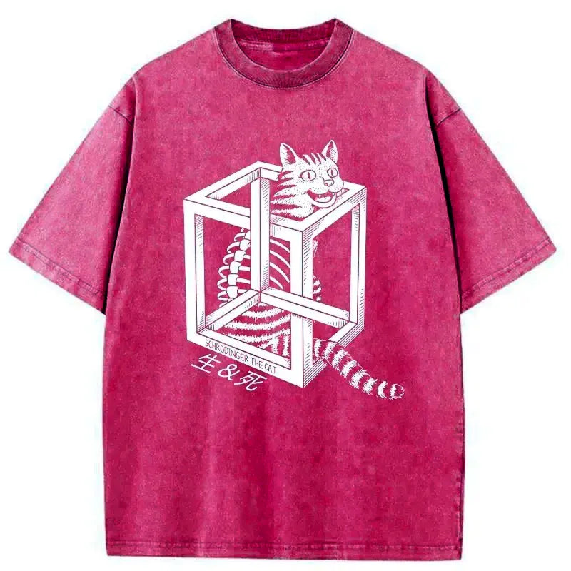 comfortable unisex cat t-shirt on sale
