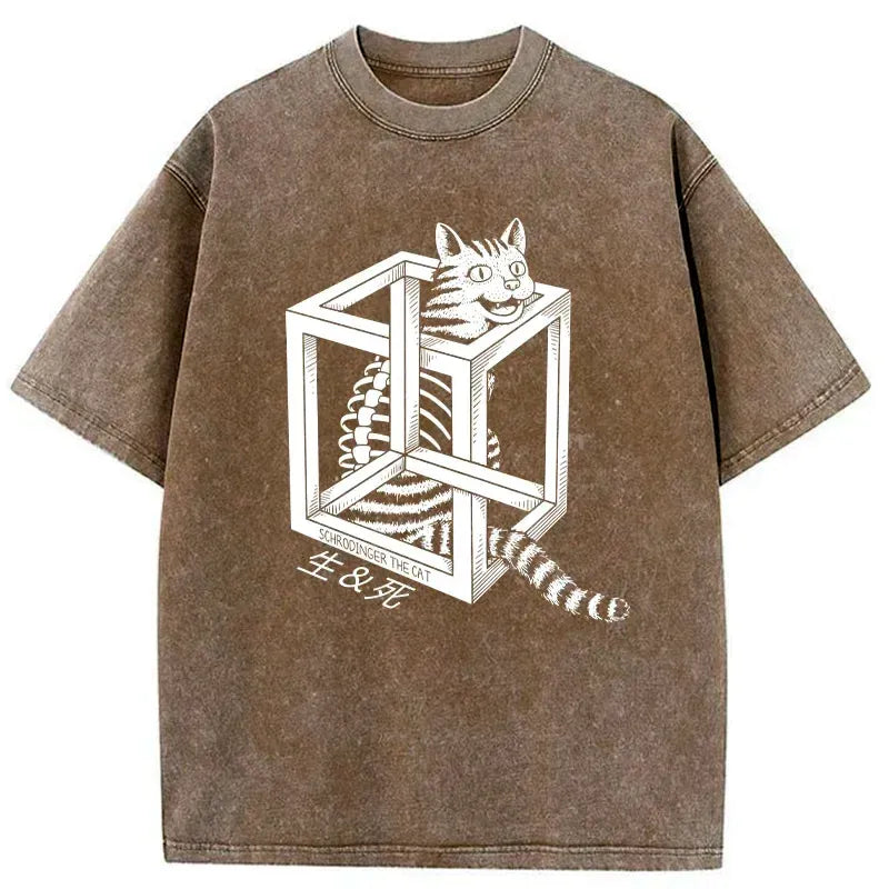 comfortable unisex cat t-shirt on sale