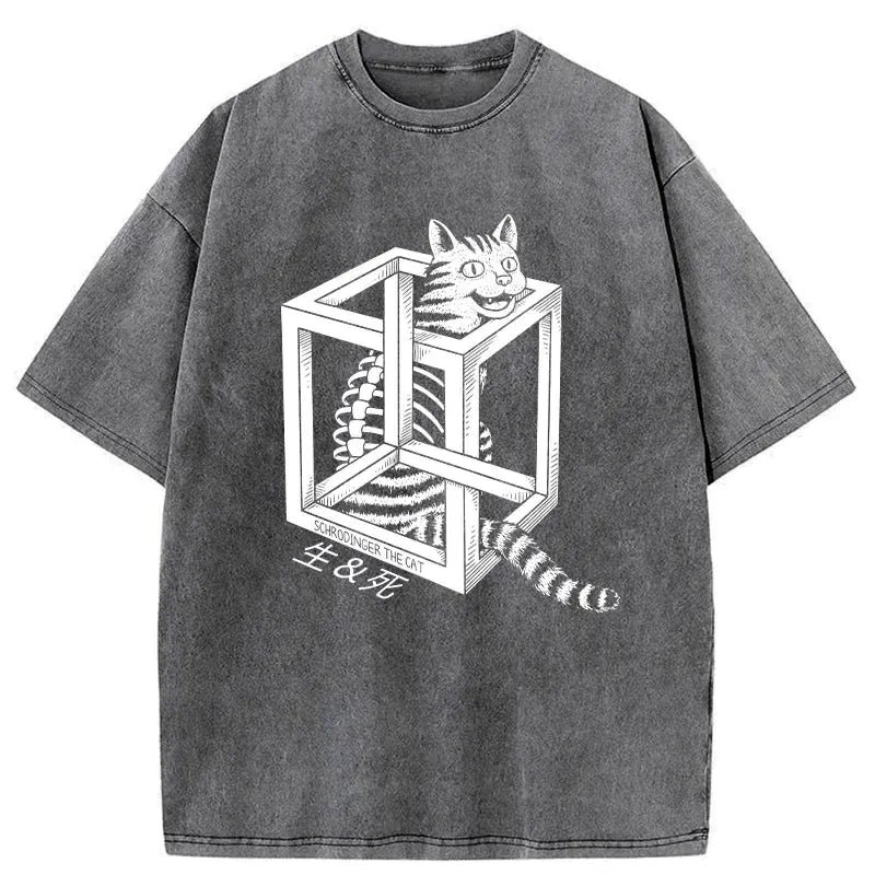 schrodinger cat t-shirt gift idea