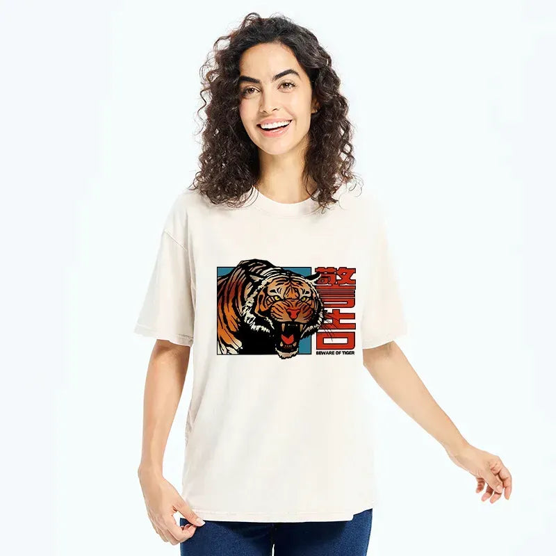Japanese Tiger T-Shirt Gift for Him