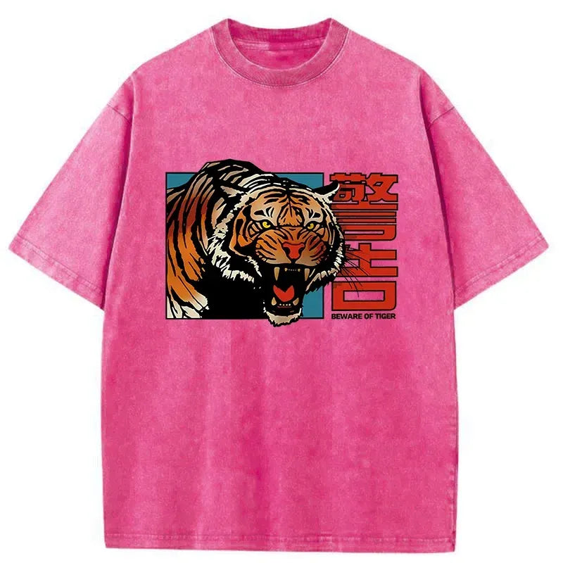 Vintage Japanese Tiger T-Shirt for Men