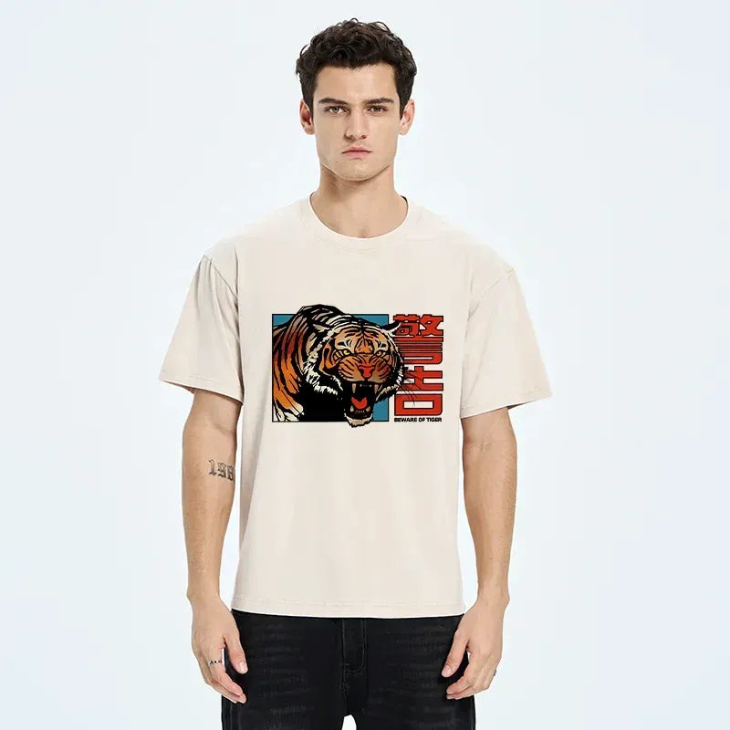 Japanese Tiger T-Shirt Gift for Him