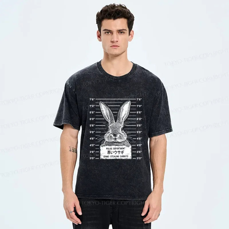 Unisex Cotton Rabbit T-Shirt for Streetwear