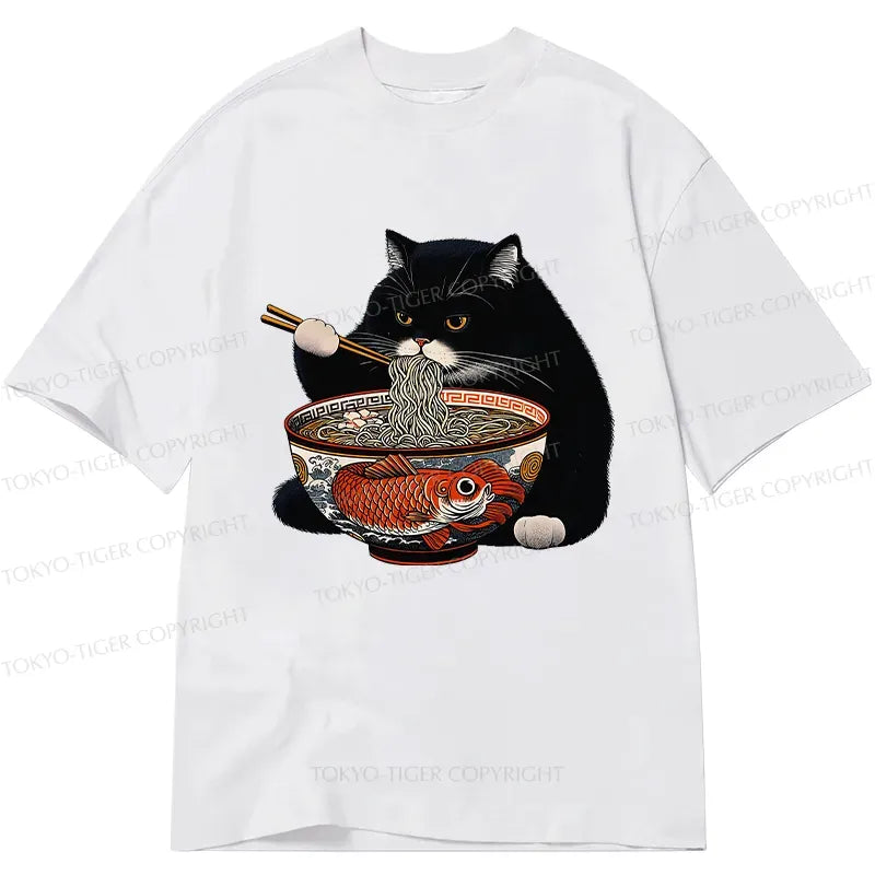 Best Seller Japanese Cat Ramen T-Shirt
