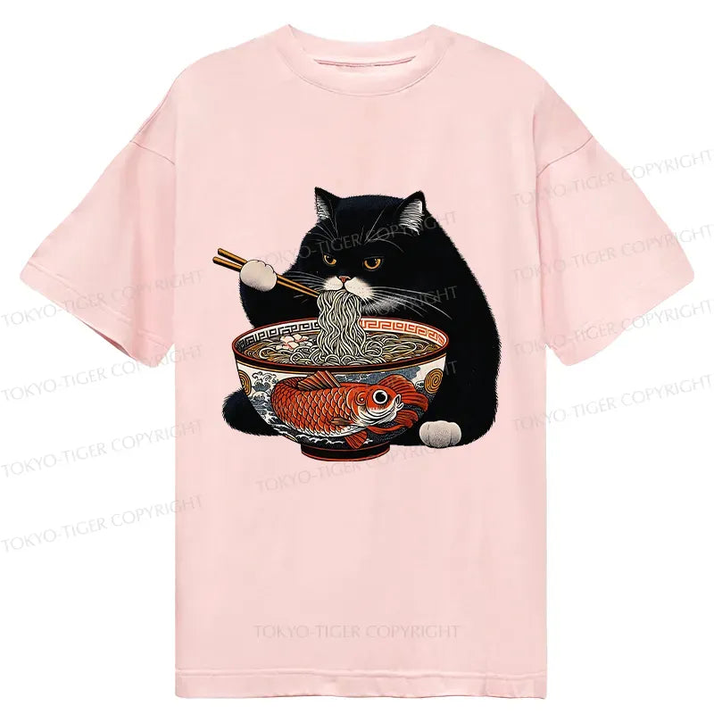 Best Seller Japanese Cat Ramen T-Shirt