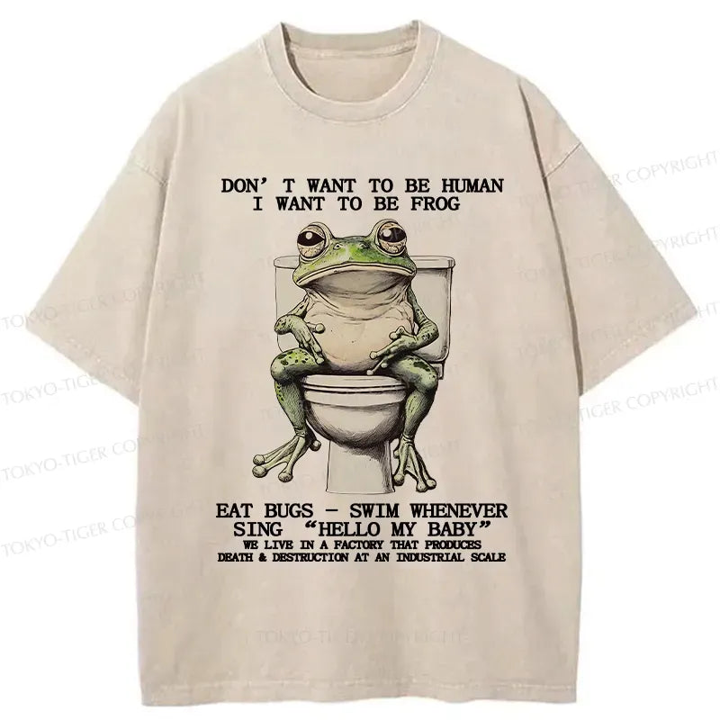 comfortable cotton frog tee for daily wear