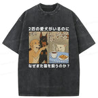 Funny Dog Cat Meme Tee