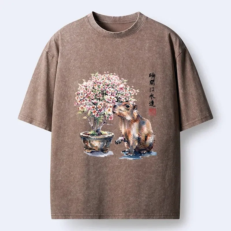 Capybara T-Shirt for Daily Wear
