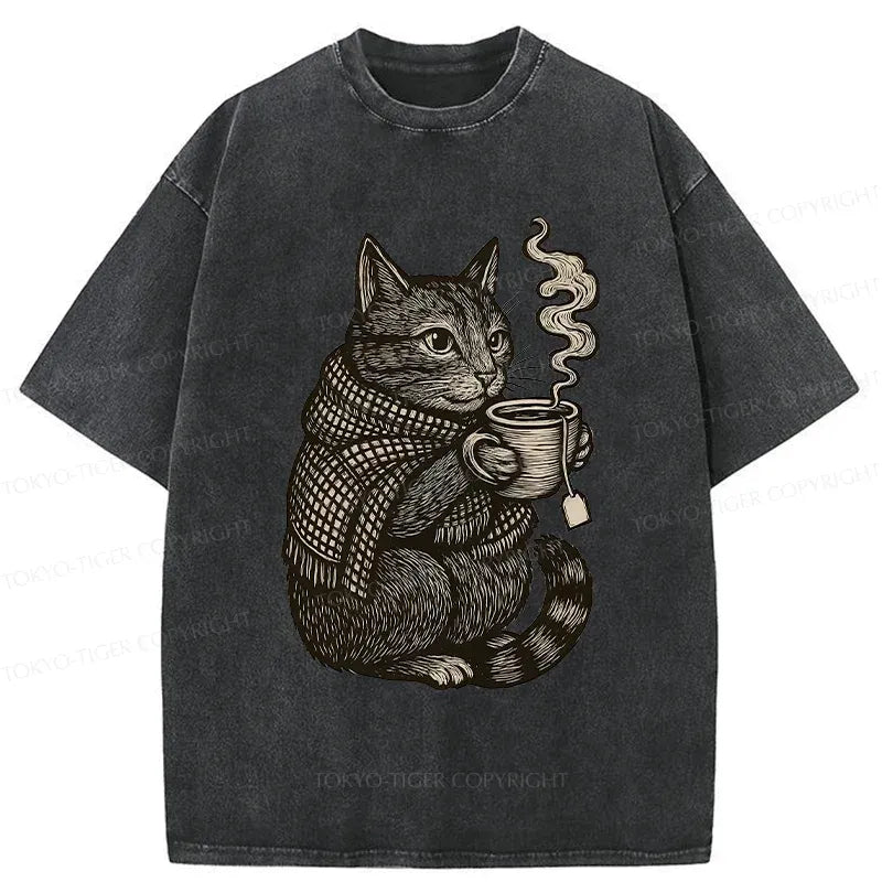 Kyoto Cat T-Shirt with Free Shipping
