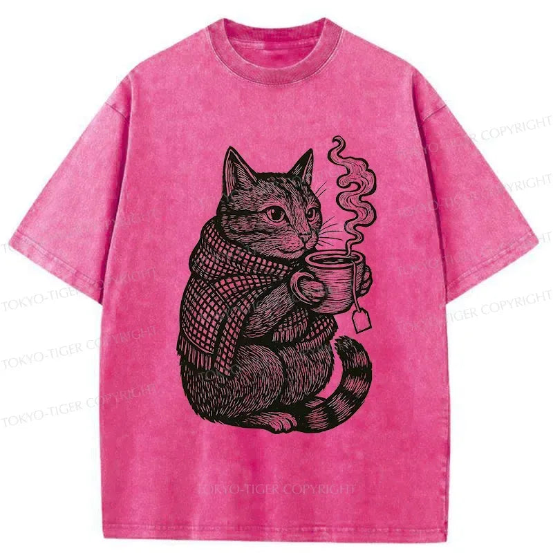 Kyoto Cat T-Shirt with Free Shipping