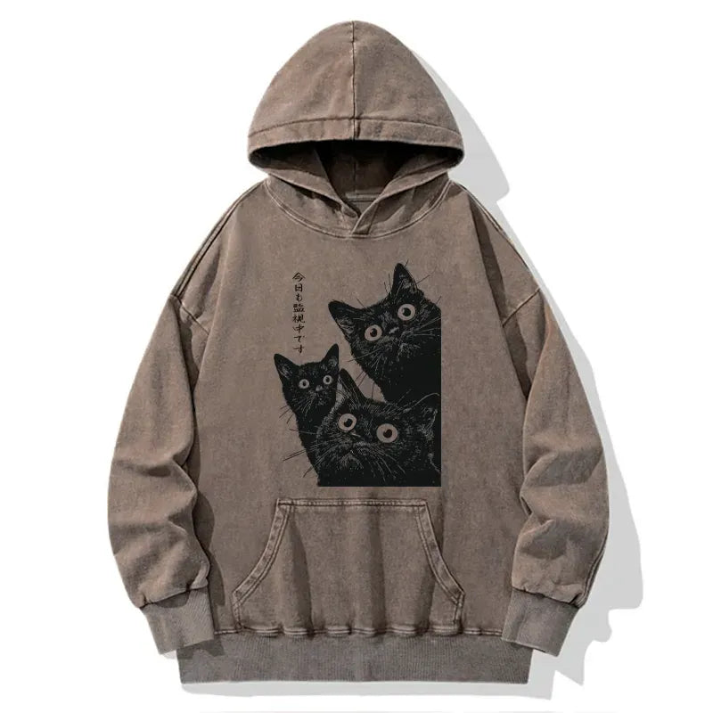 Washed Unisex Hoodie for Weekend Travel