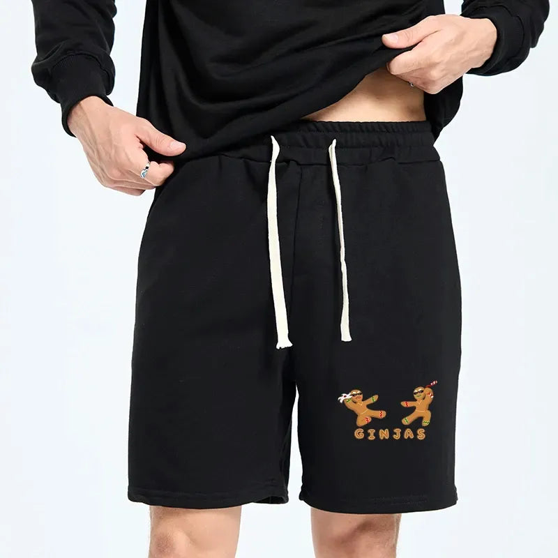 Kyoto-Lion Gingerbread Ninja Unisex Shorts