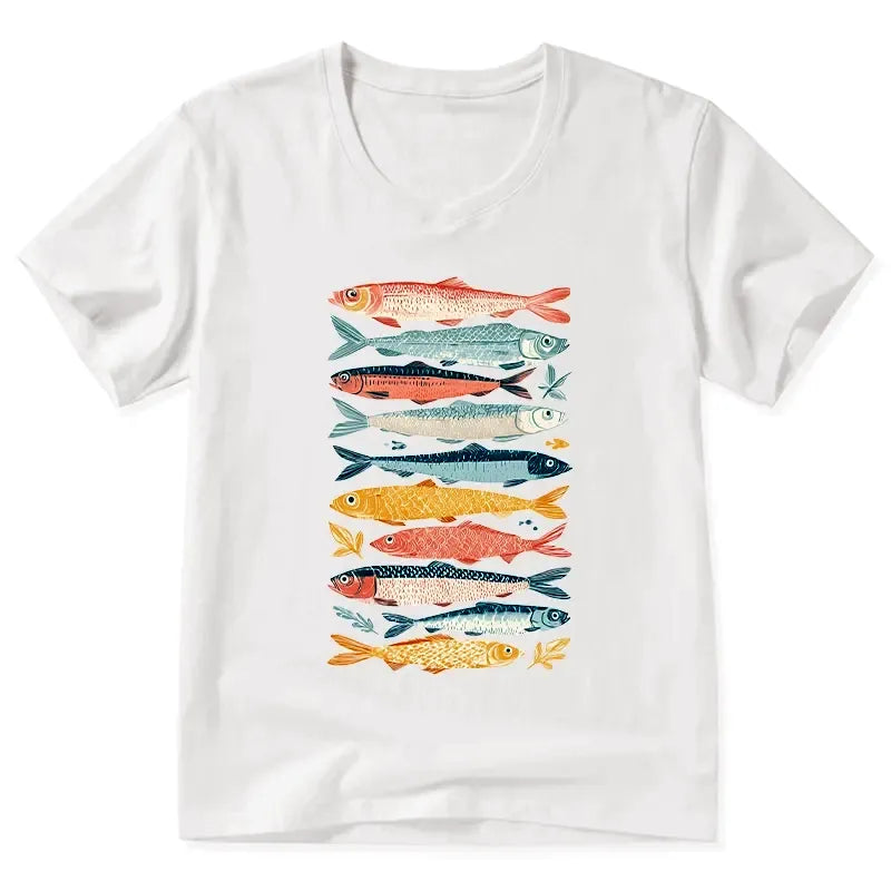 Best Seller Japanese Fish V-Neck T-Shirt
