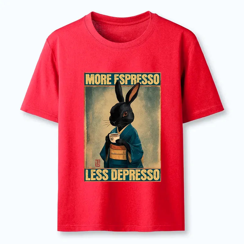 Japanese Rabbit T-Shirt for Daily Wear