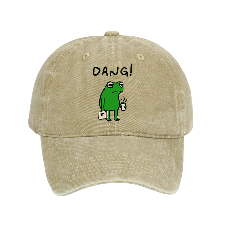Kyoto-Lion Is It Already Monday Washed Cap