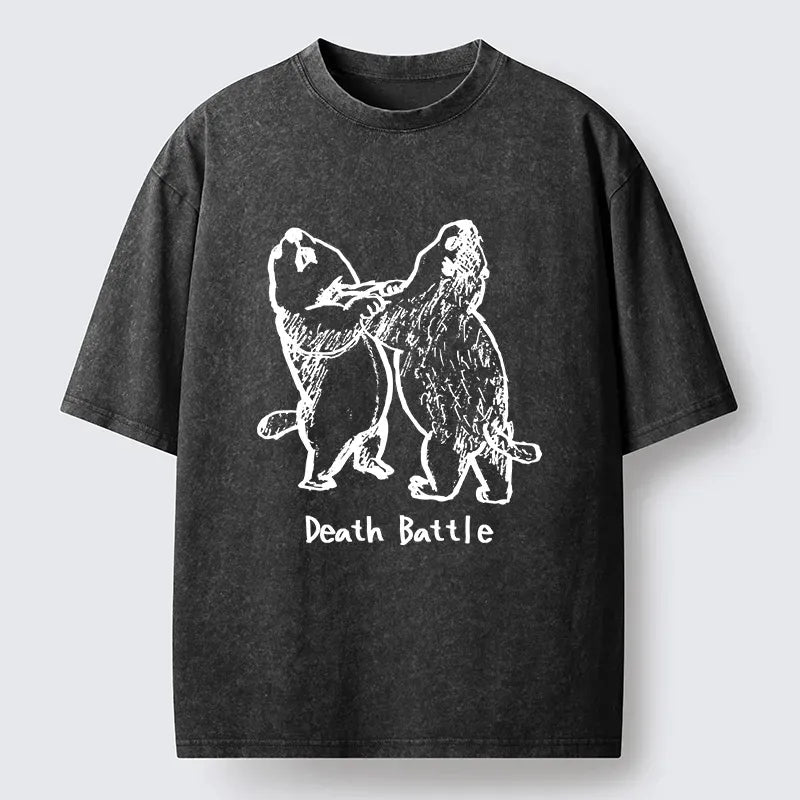 Kyoto-Lion Unisex Cotton T-Shirt Gift for Him