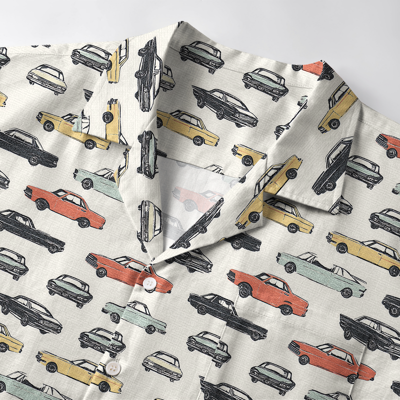 Vintage Ukiyo-e Shirt for Summer Travel