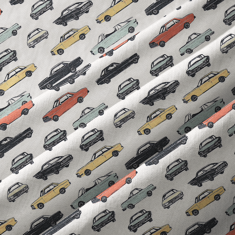 Japanese Classic Car Aloha Shirt for Vacation