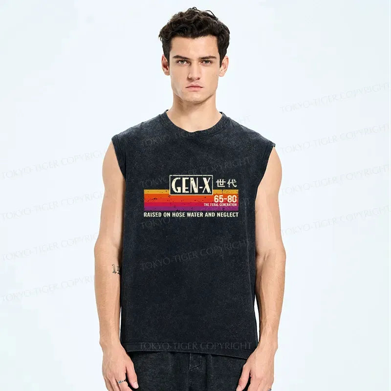 Kyoto-Lion X Era Retro Washed Tank