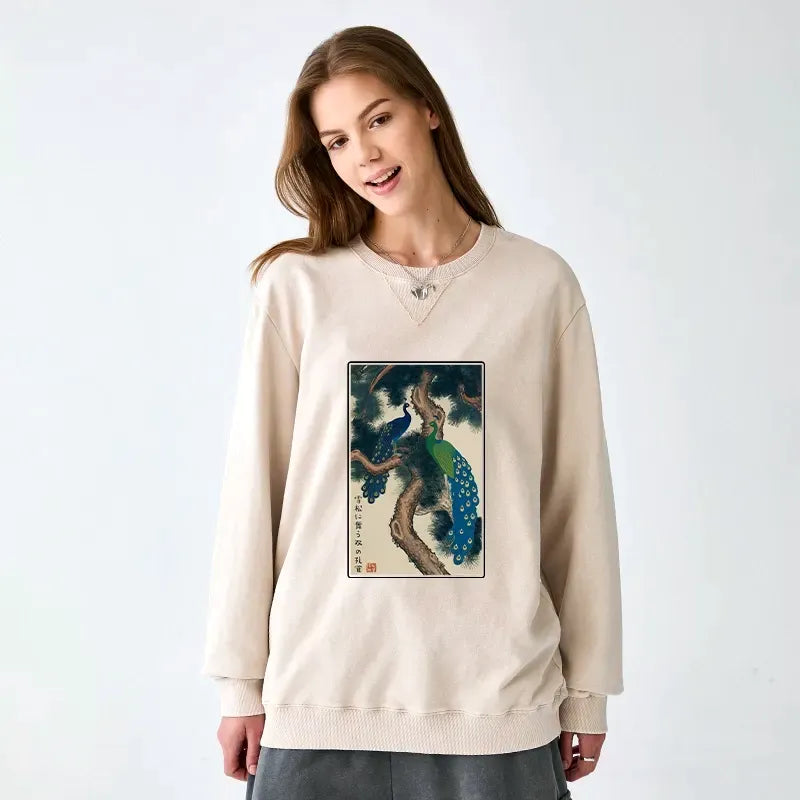Washed Terry Unisex Sweatshirt with Free Shipping